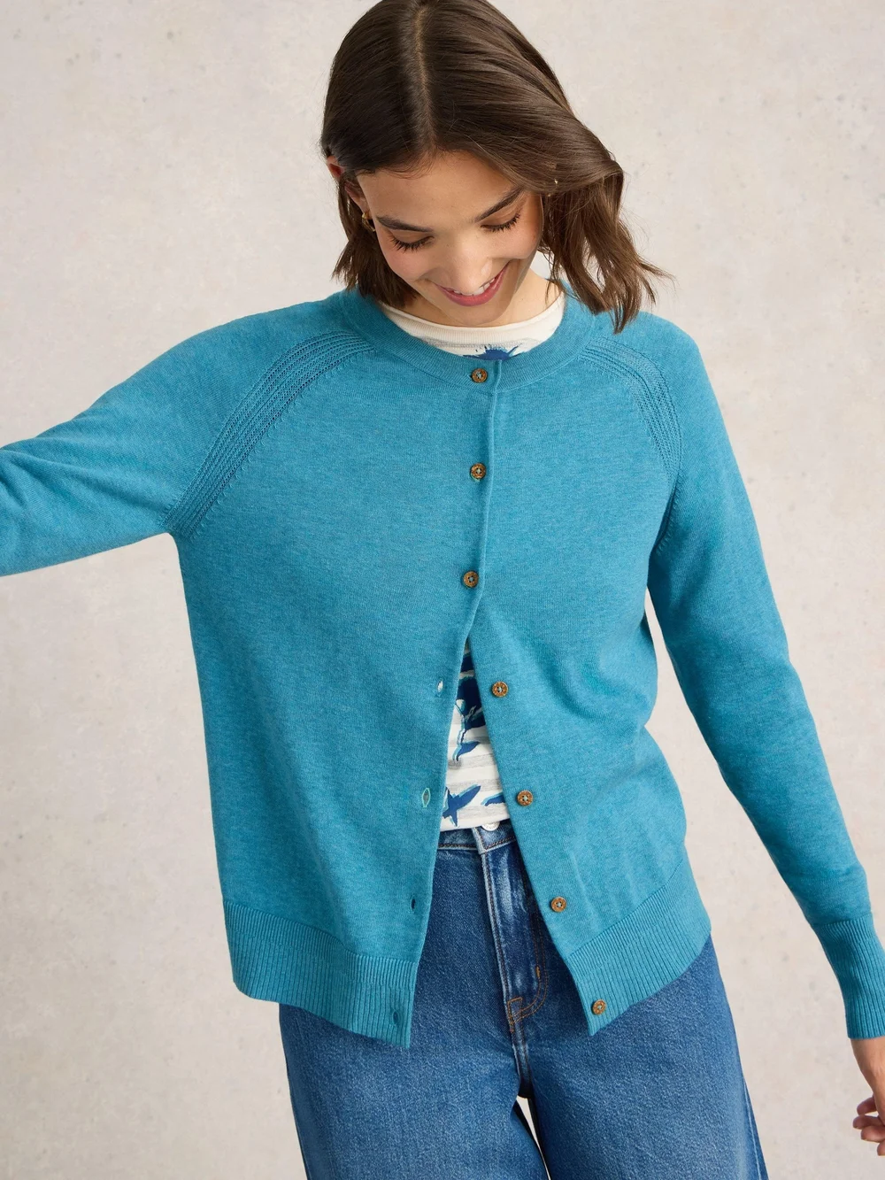 Cardigan Lulu - Mid Blue - 52 Image 1