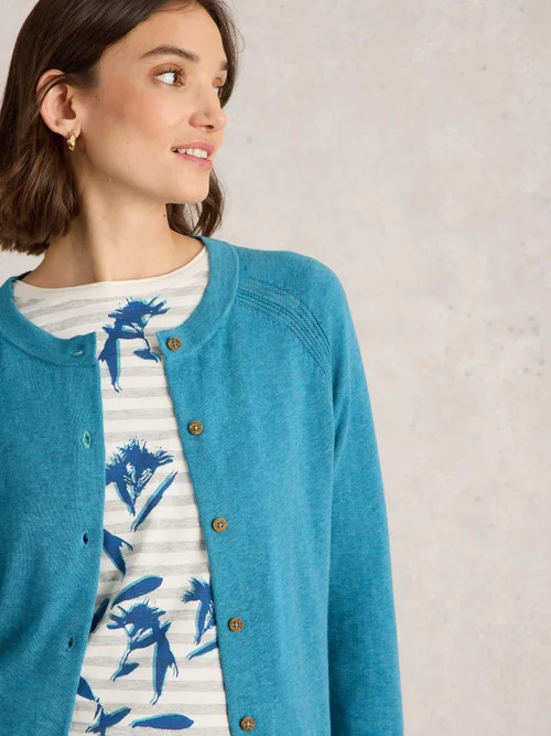 Cardigan Lulu - Mid Blue - 52 Image 3