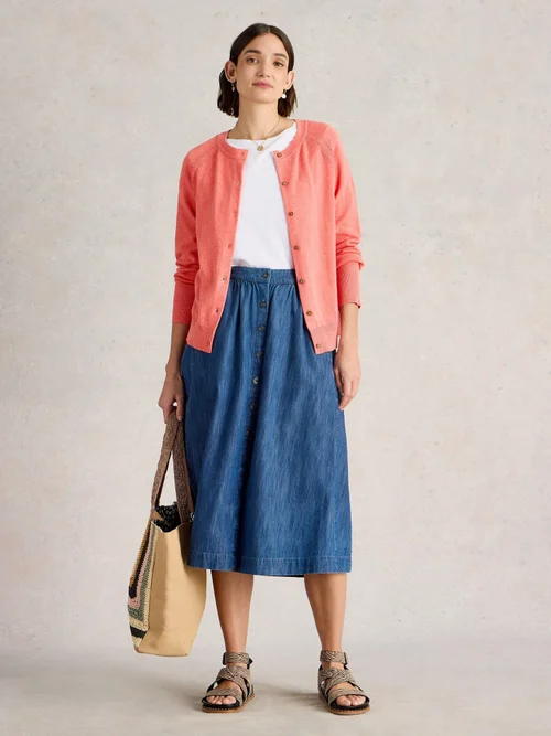 Cardigan Lulu - Mid Coral - 52 Image 2