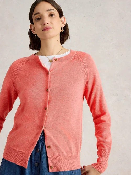 Cardigan Lulu - Mid Coral - 52 Image 3