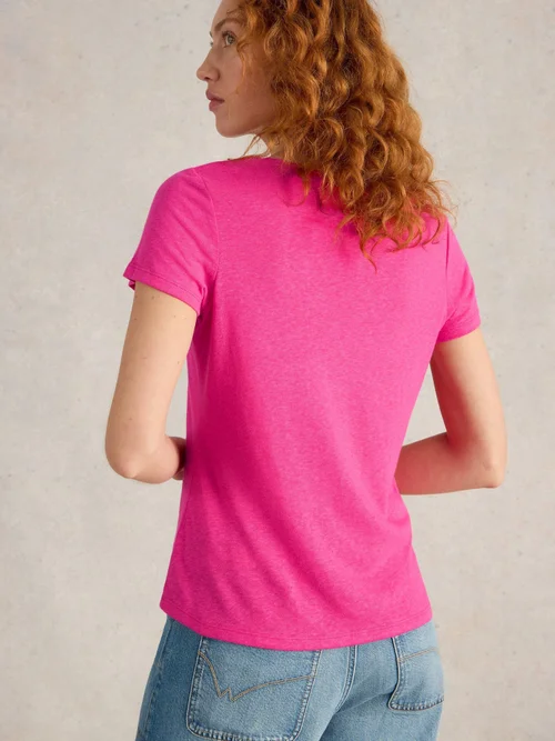 T-Shirt En Dentelle Ellie - Brt Pink - 52 Image 4