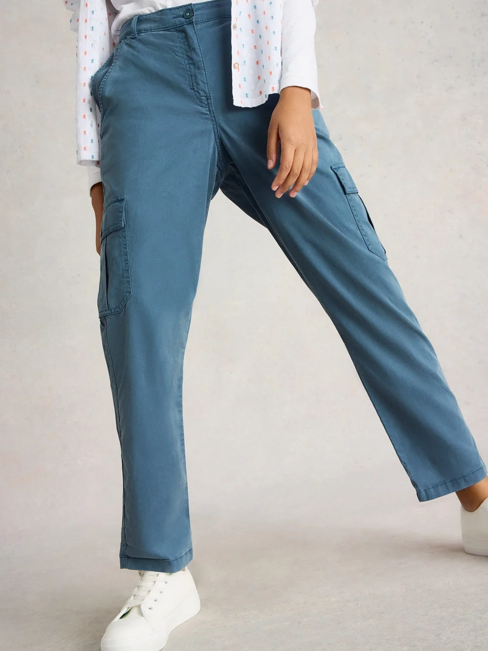 Pantalon Cargo Everleigh - Mid Blue - 52/R Image 1