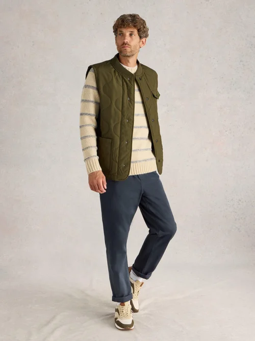 Gilet matelassé Tenby - Khaki Grn - XXXL Image 2
