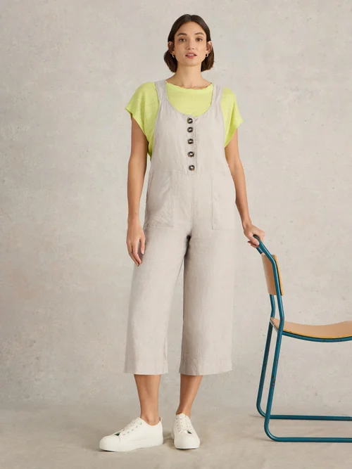 Salopette en lin Viola - Lgt Nat - 52/R Image 2