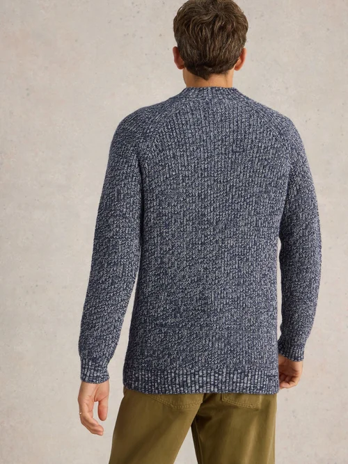 Rye Twisted Zip Through - Navy Multi - XXXL Image 4