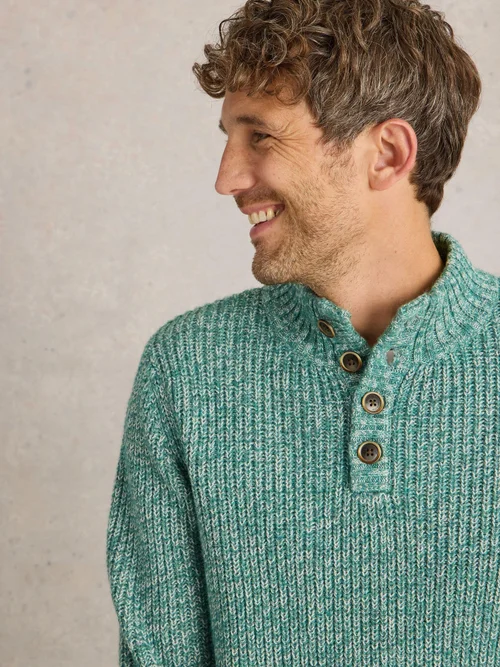 Rye Twisted à col boutonné - Green Mlt - XXL Image 3