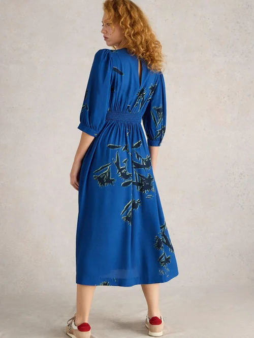 Robe midi Lucy - Blue Pr - 52/R Image 4