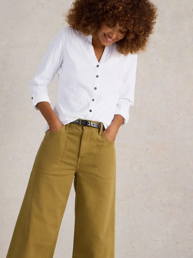 Chemise En Jersey Brodé Annie