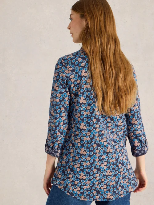 CHEMISE ANNIE LONGUE - Blue Pr - 52 Image 4