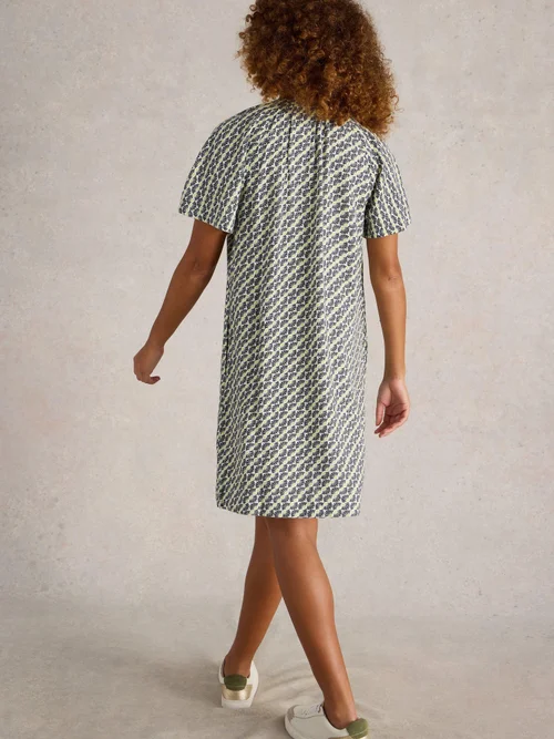 Robe Lindsay en lin mélangé - Ivory Pr - 52/R Image 4