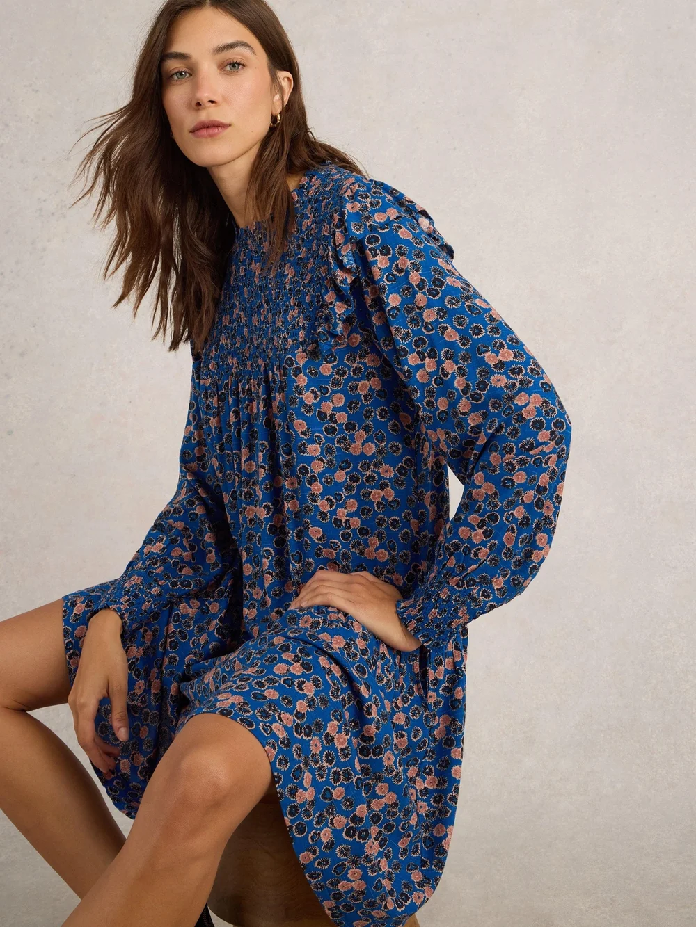 Robe Sylvie - Blue Mlt - 52/R Image 1