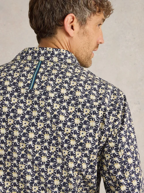 Chemise imprimée Fuji Flower - Navy Pr - XXXL Image 3