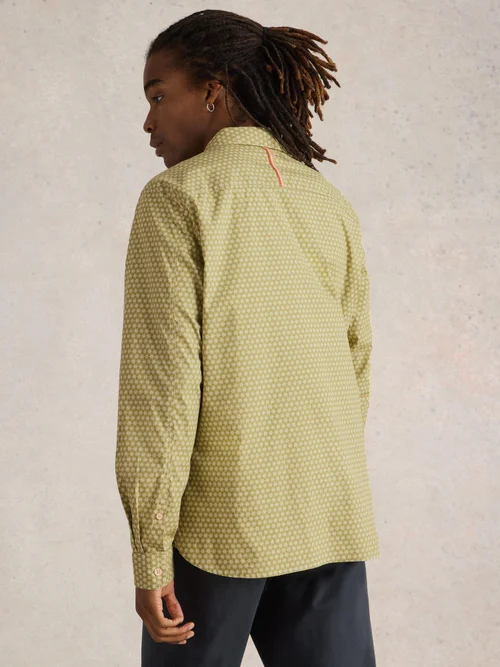 Chemise imprimée mini fleurs - Green Pr - XXXL Image 4
