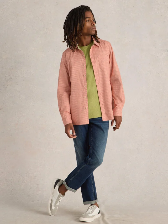 Chemise imprimée mini fleurs