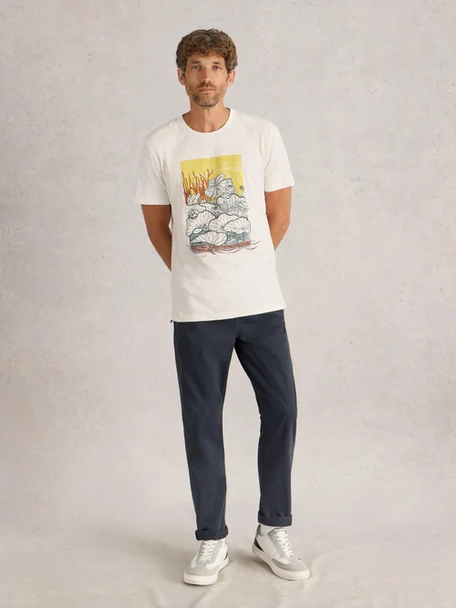 T-shirt graphique Lilypad - White Pr - S Image 2