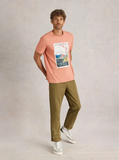 T-shirt graphique montagne - Pink Pr - XS Image 2