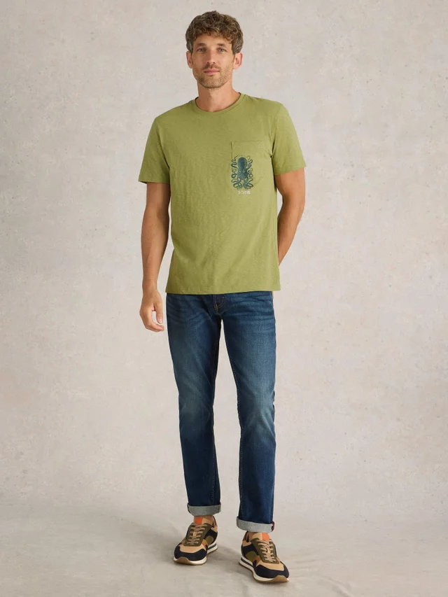 T-shirt graphique pieuvre