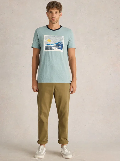 T-shirt graphique Peak Pedals - Blue Pr - XXXL Image 2