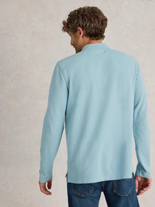 Polo utilitaire LS - Lgt Blue - S Image 4