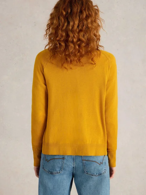 Cardigan Lulu - Mid Yellow - 44 Image 4