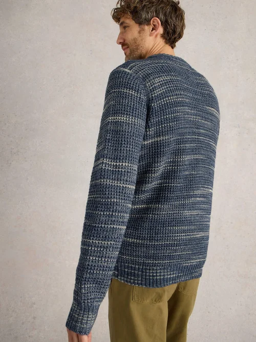 Pull Combe Spacedye - Blue Mlt - XXXL Image 4