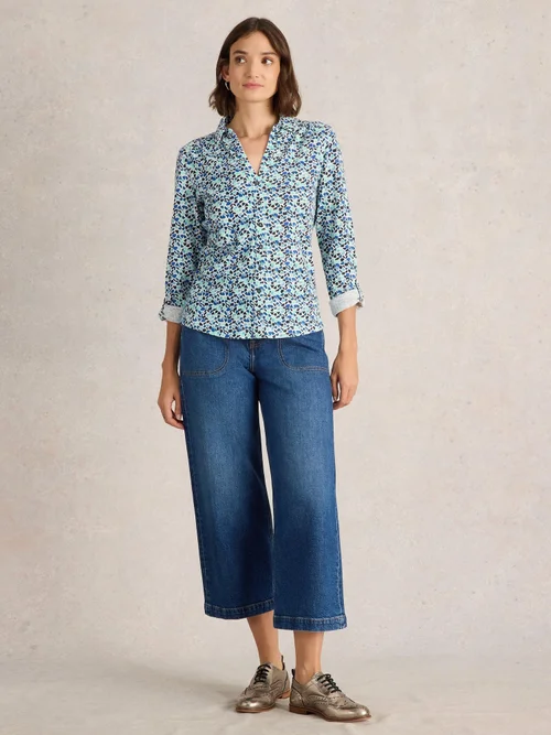 Chemise En Jersey Annie - Blue Mlt - 52/R Image 2