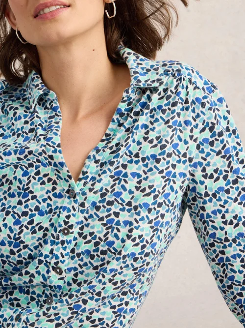 Chemise En Jersey Annie - Blue Mlt - 52/R Image 3