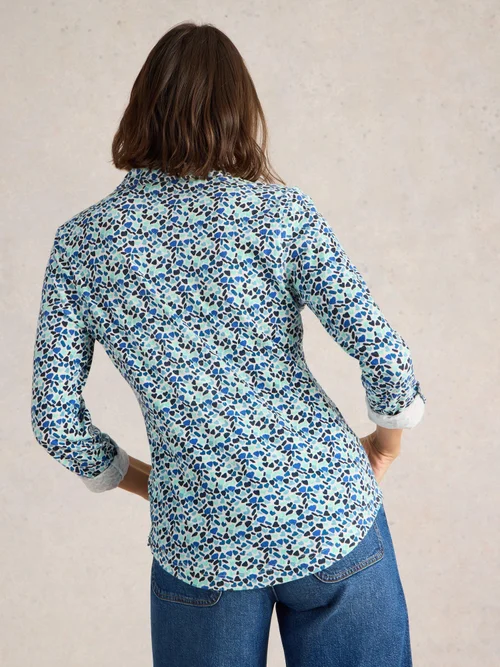 Chemise En Jersey Annie - Blue Mlt - 52/R Image 4