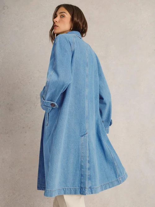 Manteau En Denim Oakleigh - Mid Denim - 52/R Image 4