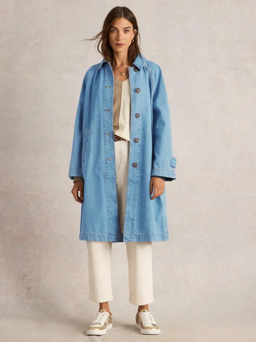 Manteau En Denim Oakleigh - Mid Denim - 52/R Image 2