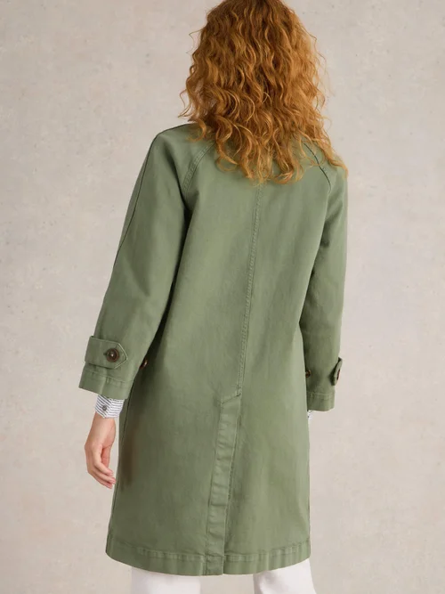 Manteau En Denim Oakleigh - Mid Green - 52/R Image 4