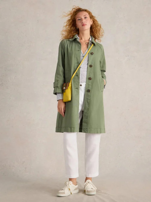 Manteau En Denim Oakleigh - Mid Green - 52/R Image 2