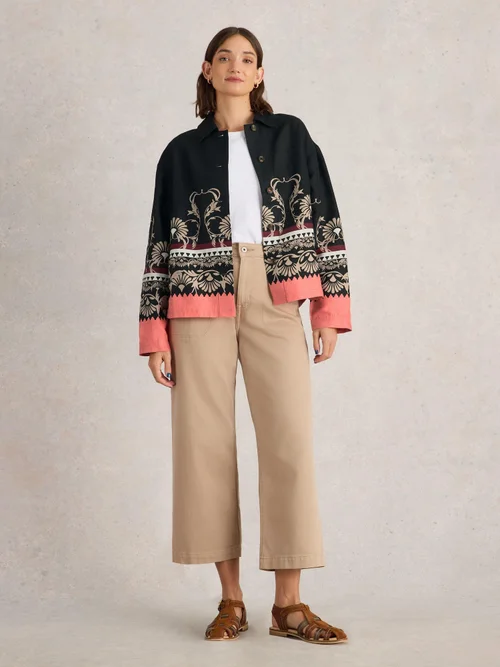 Veste en lin Carrie - Blk Pr - 46 Image 2