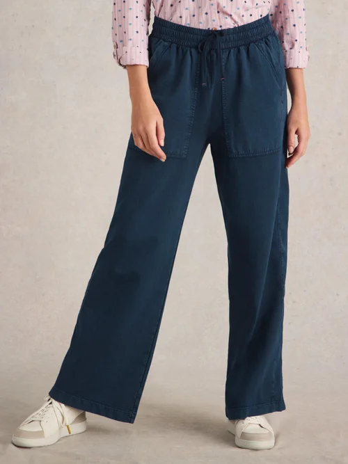 Jogging large en jersey Ava - Mid Denim - 52/R Image 2