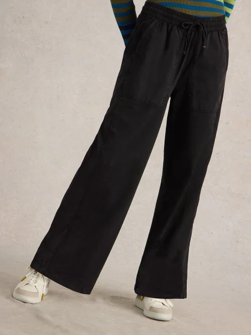 Jogging large en jersey Ava - Pure Blk - 34/R Image 3