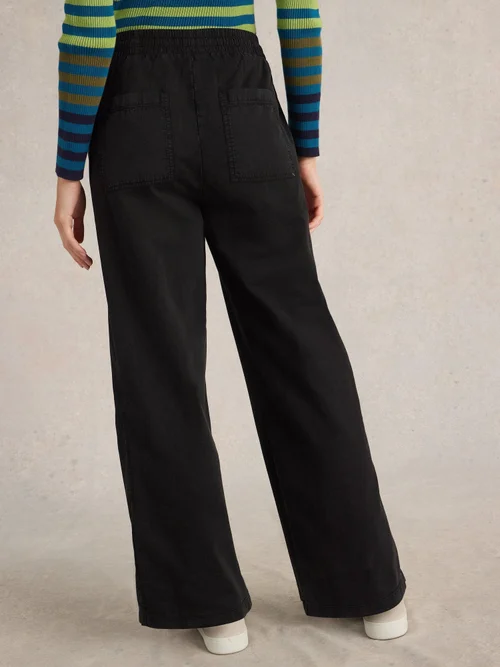 Jogging large en jersey Ava - Pure Blk - 34/R Image 4