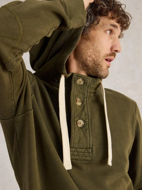 Sweat à capuche Brampton - Khaki Grn - XXXL Image 1