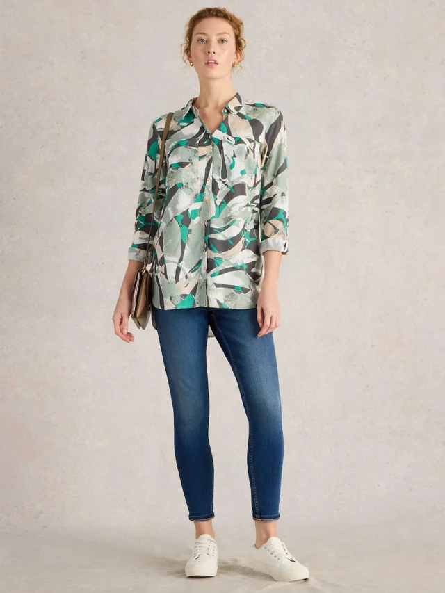 Chemise longue en coton Sophie