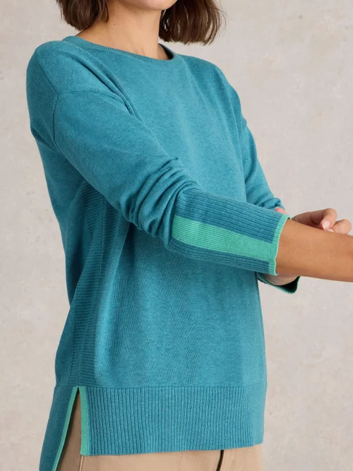 Pull Olive - Mid Blue - 52 Image 3
