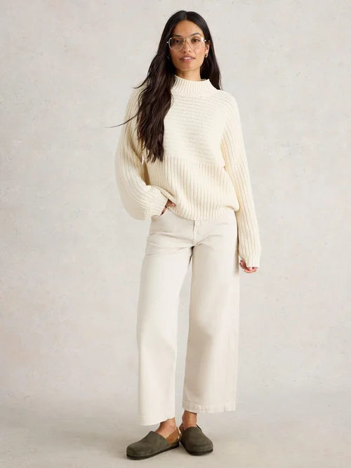 PULL MARLEY MIX EN COTON - Pale Ivory - 44 Image 2