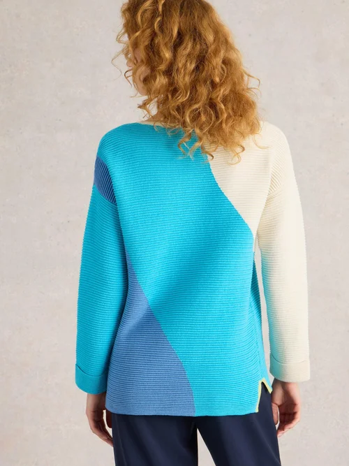PULL JANA ABSTRACT - Brt Blue - 50 Image 4