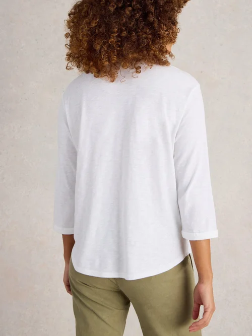 Langarmshirt Beth mit 3/4-Ärmeln - Bril White - 52 Image 4
