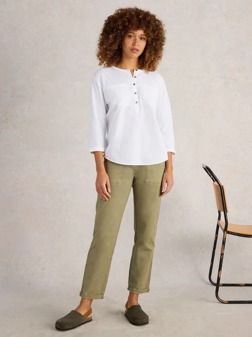 Langarmshirt Beth mit 3/4-Ärmeln - Bril White - 52 Image 2