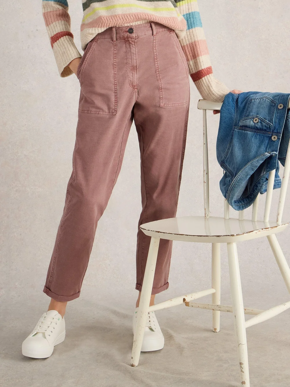 Chinohose Twister - Dus Pink - 44/R Image 1
