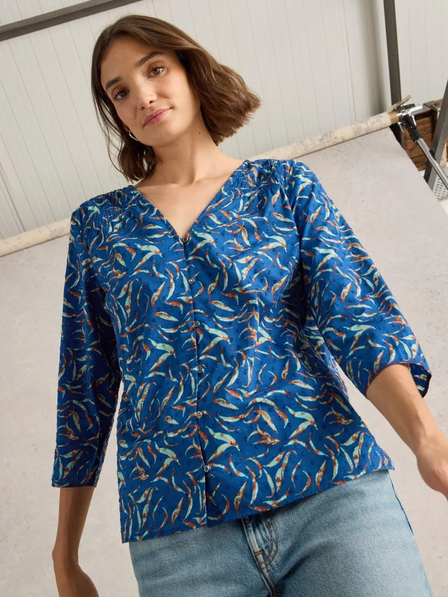 Top en coton biologique Rae