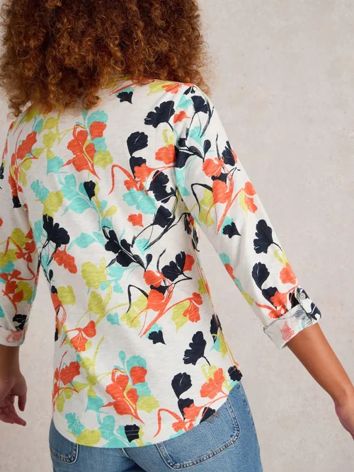 Chemise en jersey Annie - Ivory Pr - 52 Image 4