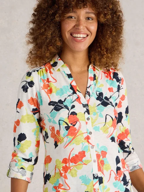 Chemise en jersey Annie - Ivory Pr - 52 Image 3