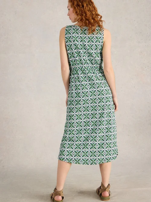 Robe Heidi En Jersey - Navy Pr - XXL Image 4