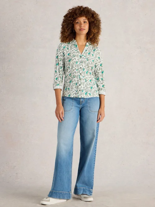 Chemise En Jersey Annie - Green Mlt - 52 Image 2