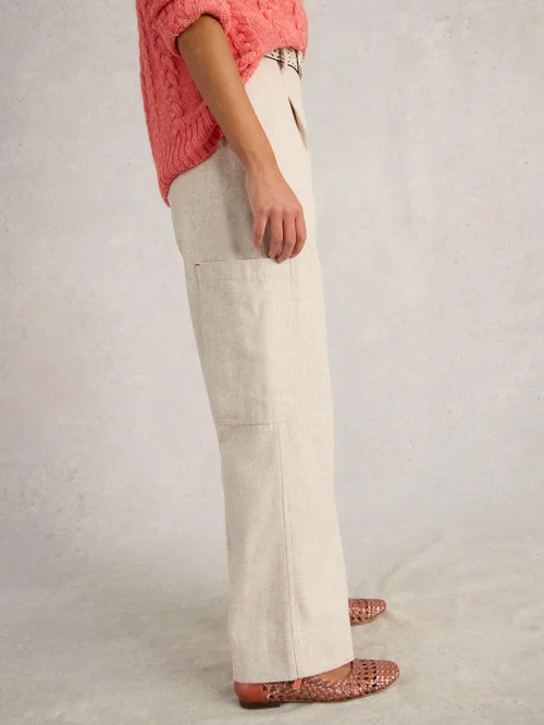 Pantalon cargo Carlie Tweedy - Lgt Nat - 52/R Image 1